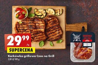 Biedronka Karkówka grillowa plastry czas na grill oferta
