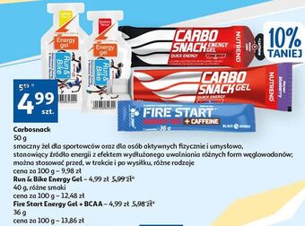 Auchan Żel energetyzujący run & bike cytrynowy activlab oferta