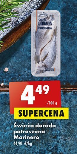 Biedronka Dorada patroszona świeża marinero oferta