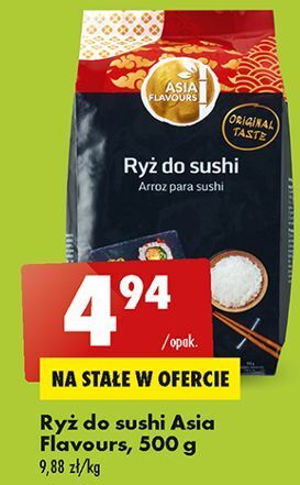 Biedronka Ryż do sushi asia flavours oferta