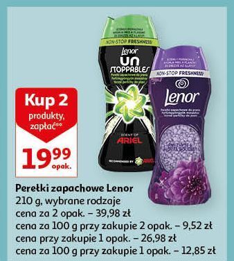 Auchan Perełki zapachowe amethyst blutentraum lenor unstoppables oferta