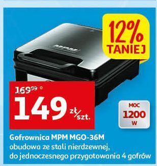 Auchan Gofrownica mgo-36m mpm product oferta