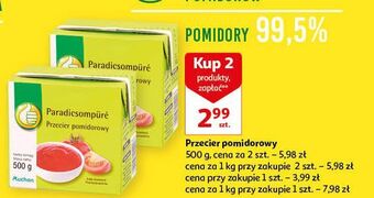 Auchan Przecier pomidorowy podniesiony kciuk oferta