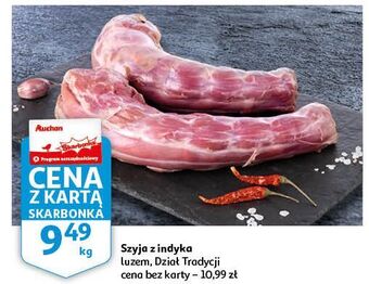 Auchan Szyja z indyka oferta