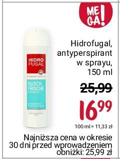 Rossmann Antyperspirant w sprayu oferta