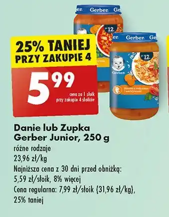 Dino Zupka pomidorowa z ryżem oferta