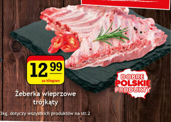 Gram Market Żeberka wieprzowe trójkąty 1kg oferta