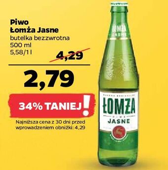 Netto Piwo łomża jasne (dawniej export) oferta