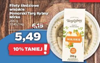 Netto Filety śledziowe wiejskie pomorski targ rybny oferta