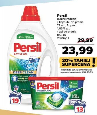 Netto Żel do prania persil active gel oferta