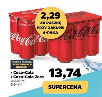 Netto Napój coca-cola oferta