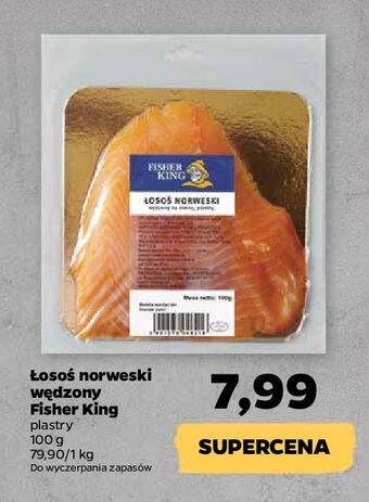 Netto Łosoś wędzony fisher king oferta