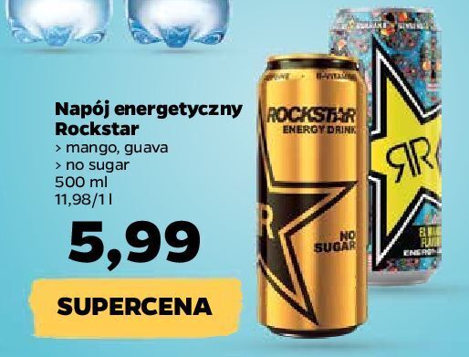 Promocja Napój energetyczny guava rockstar energy drink w Netto