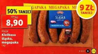 Lidl Kiełbasa śląska 1kg oferta