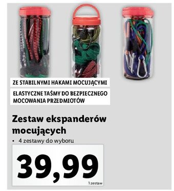 Lidl Zestaw ekspanderów mocujących oferta