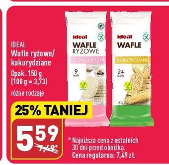 ALDI Wafle kukurydziane oferta