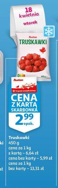 Auchan Truskawki oferta