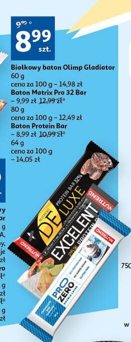 Auchan Baton peanut butter oferta