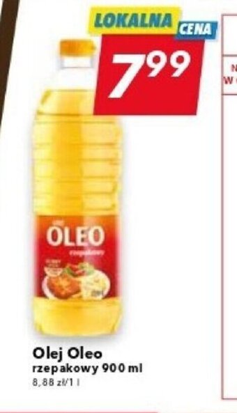 Lewiatan Oleo Olej rzepakowy 900ml oferta