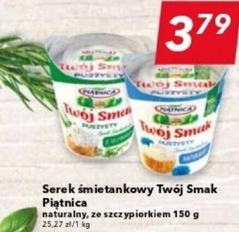 Lewiatan Piątnica Serek śmietankowy Twój Smak 150g oferta