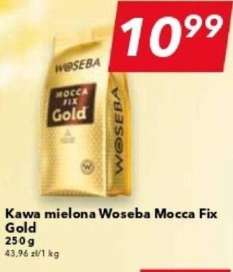 Lewiatan Woseba Kawa mielona Mocca Fix Gold 250g oferta