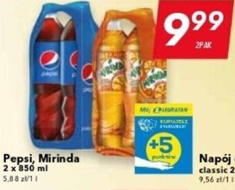 Lewiatan Pepsico Pepsi, Mirinda 2 x 850ml oferta