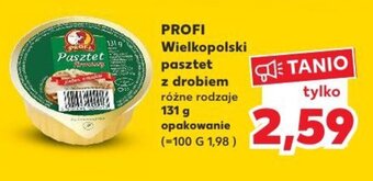 Kaufland Profi Wielkopolski pasztet z drobiem 131g oferta
