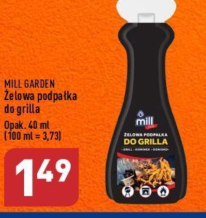 ALDI Podpałka żelowa do grilla mill garden oferta