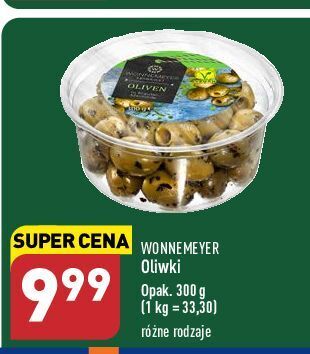ALDI Oliwki zielone z czosnkiem wonnemeyer feinkost oferta