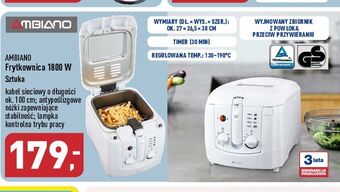 ALDI Frytkownica 1800 w ambiano oferta