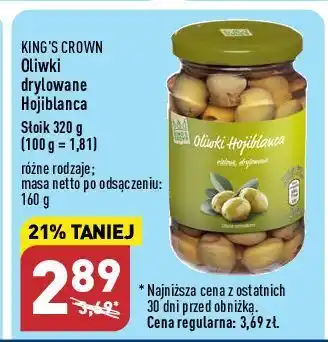 ALDI Oliwki zielone hojiblanca king's crown (aldi) oferta