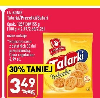 ALDI Krakersy lajkonik junior safari oferta