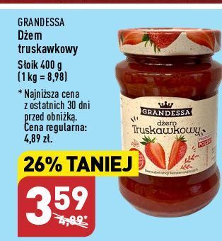 ALDI Dżem truskawkowy grandessa oferta