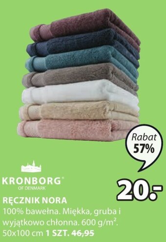 JYSK Ręcznik kronborg oferta