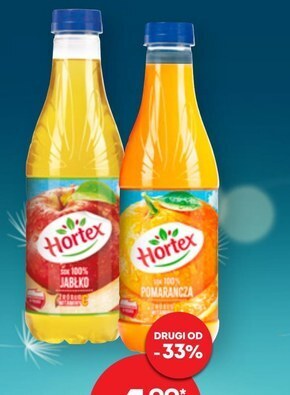 Żabka Hortex sok 100 % pomarańcza 1 l oferta