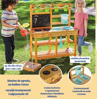 Lidl Kuchnia do zabawy playtive oferta