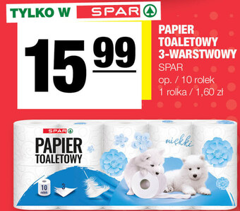 Spar Papier toaletowy spar oferta