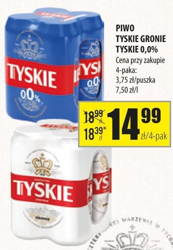Społem Szczecin Piwo tyskie oferta