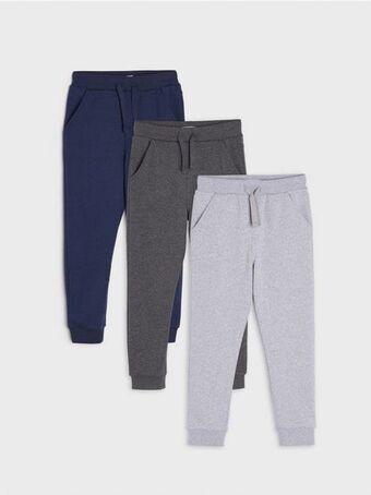 Sinsay Spodnie dresowe 3 pack oferta