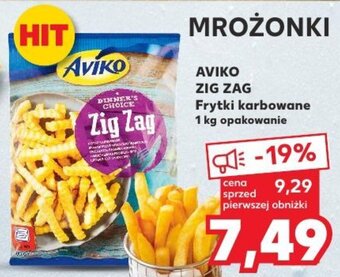 Kaufland Aviko Zig Zag Frytki karbowane 1kg oferta