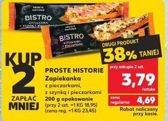 Kaufland Proste Historie Zapiekanka 200g oferta