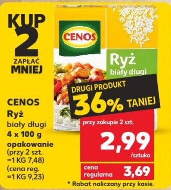 Kaufland Cenos Ryż 4x100g oferta