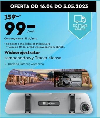 Biedronka Tracer Mensa Wideo rejestrator oferta
