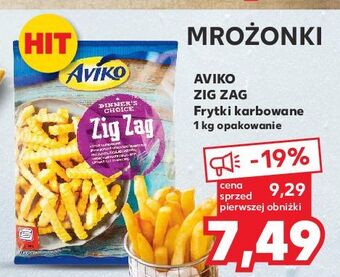 Kaufland Frytki karbowane aviko zig zag oferta