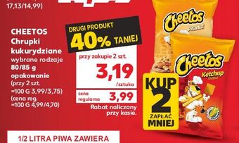 Kaufland Chrupki ketchup cheetos oferta