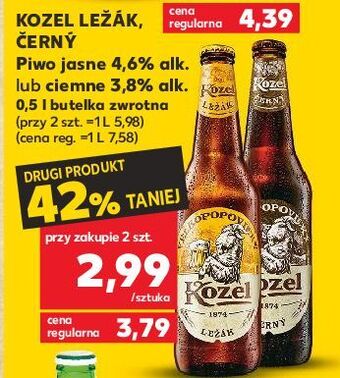 Kaufland Piwo kozel cerny oferta