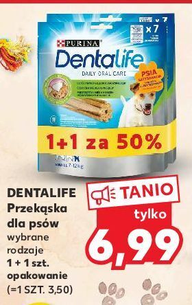 Kaufland Przysmak dla psa medium purina dentalife oferta
