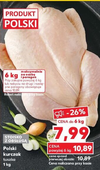 Kaufland Kurczak tuszka oferta