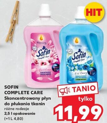 Kaufland Płyn do płukania fresh morning sofin complete care oferta