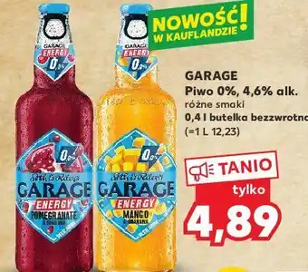 Kaufland Piwo garage energy granat oferta